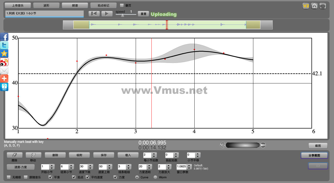 1.阿炳《大浪》1-5小节